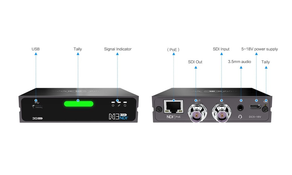 Kiloview N S G Sdi Ndi Bi Directional Video Encoder Decoder Ndi