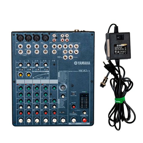 Lej Yamaha MG-82CX mixer hos Stjernholm & Co - billede af vores lejekit