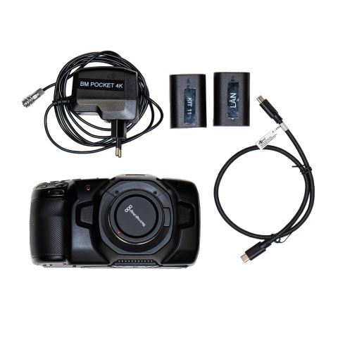 Billede af Blackmagic Pocket Cinema Camera 4K - Lej Pocket Cinema Camera 4K hos Stjernholm & Co.