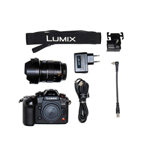 Billede af kamerahus og udstyr til leje - Lej Lumix S1H full-frame kamera hos Stjernholm & Co