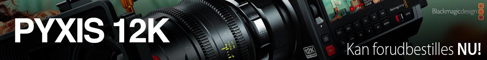 Oplev de mange muligheder ved Blackmagic PYXIS 12Ks nye RGBW full-frame sensor - vi giver dig den perfekte start