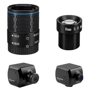 Industriel objektiver (CS & M12 mount)