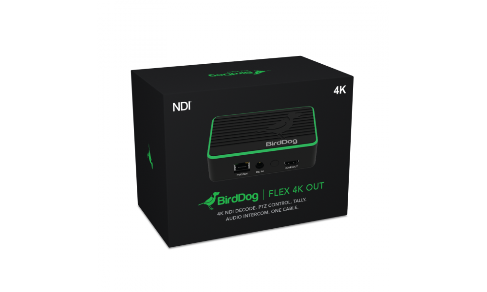 BirdDog Flex 4K OUT - NDI/HDMI Decoder