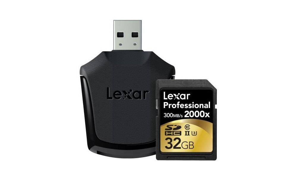 LEXAR PROFESSIONAL SD-kort 300MB/s UHS-II