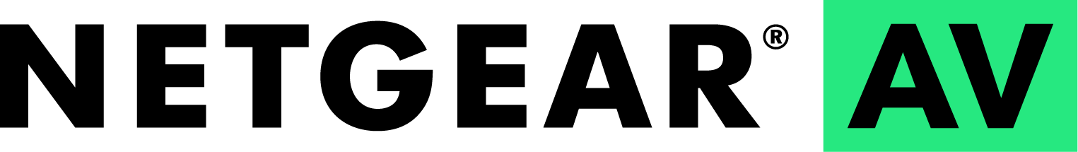 NETGEAR AV logo � Netgears produktlinje til professionelle AV- og broadcast-netv�rk