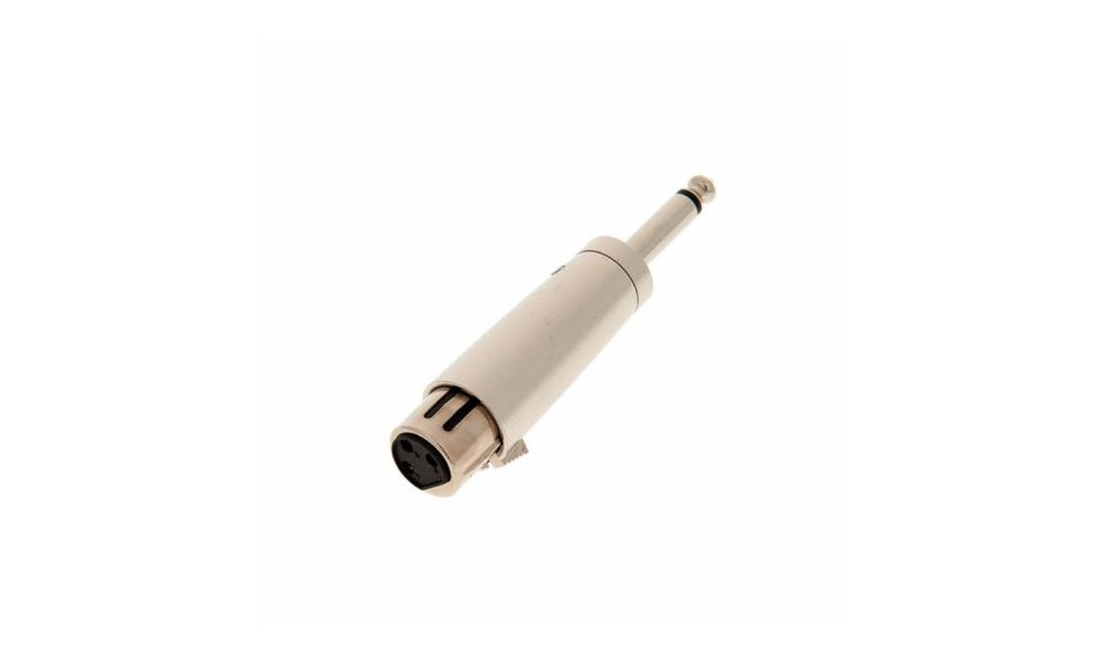 The sssnake 1680 adapter XLR Female - 6,3mm mono jack