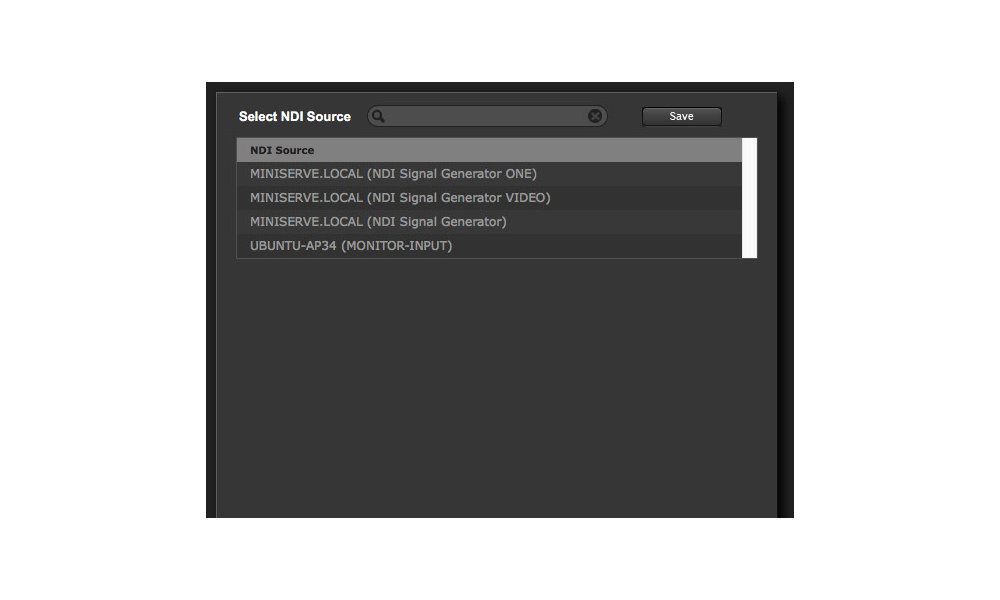 Sienna NDI Monitor for Ubuntu
