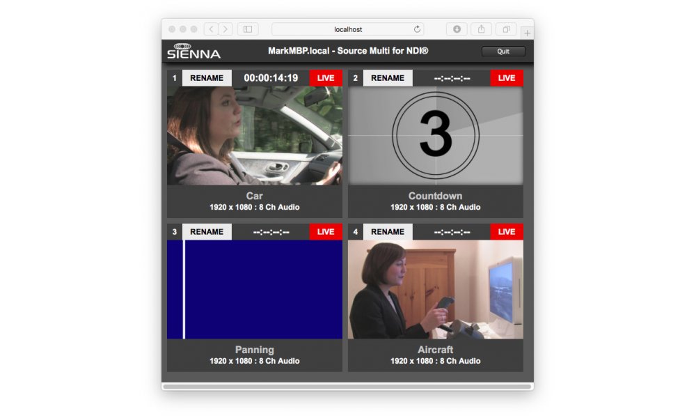 SIENNA NDI Source Multi