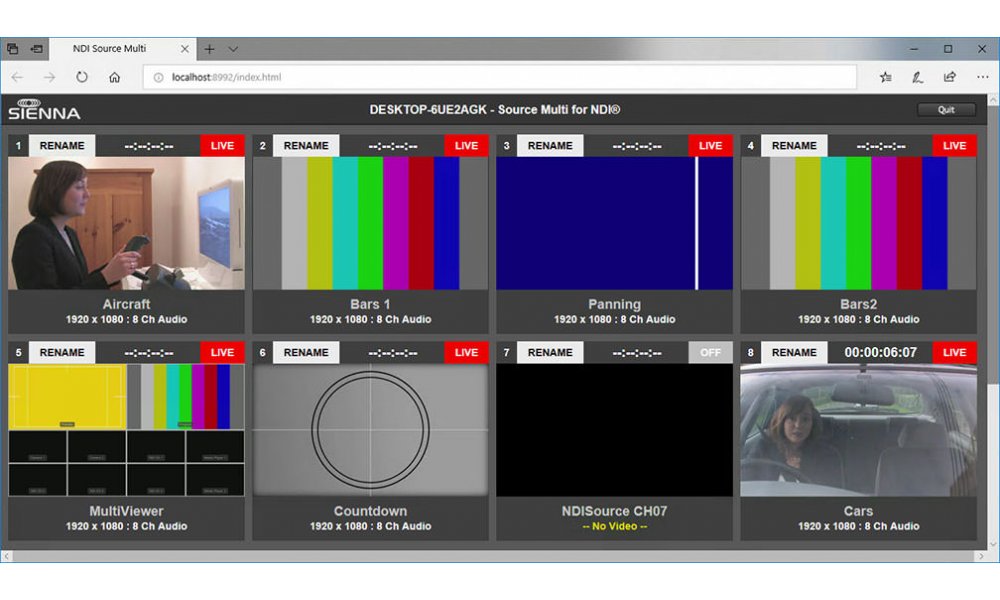 SIENNA NDI Source Multi