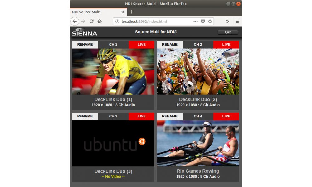 SIENNA NDI Source Multi