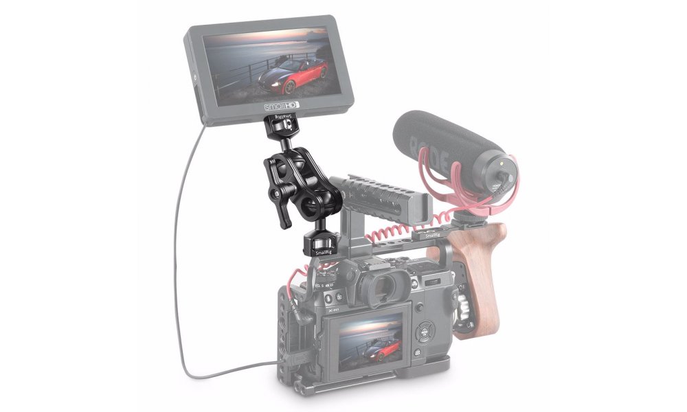 SmallRig 2070B Articulating Arm w/ Double Ballheads (1/4")