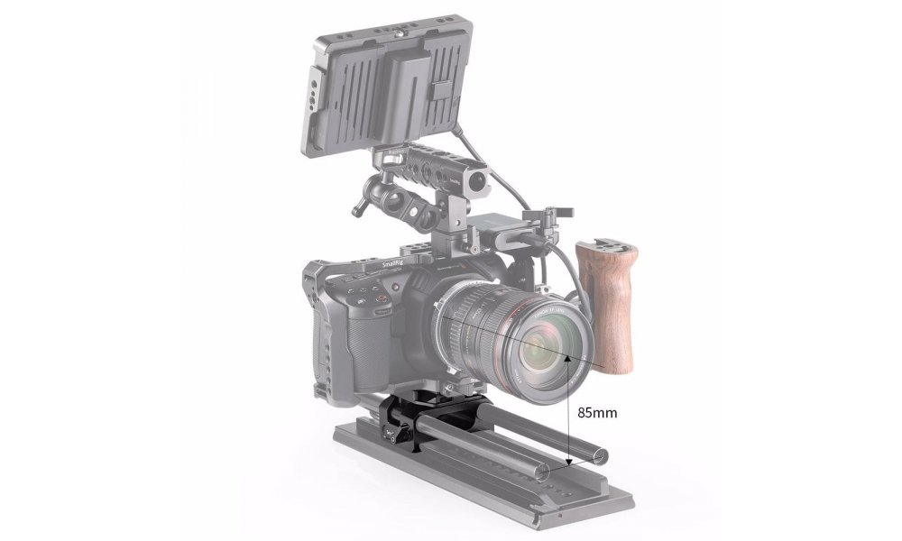 SmallRig DBM2266B Plate for BMDPCC 4K/6K (Manfrotto 501)