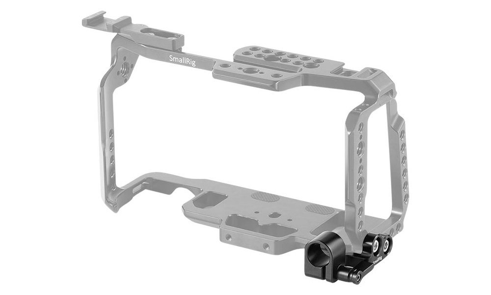 SmallRig DCS2279 15mm Single Rod Clamp for BMPCC 4K &amp; 6K Camera Cage