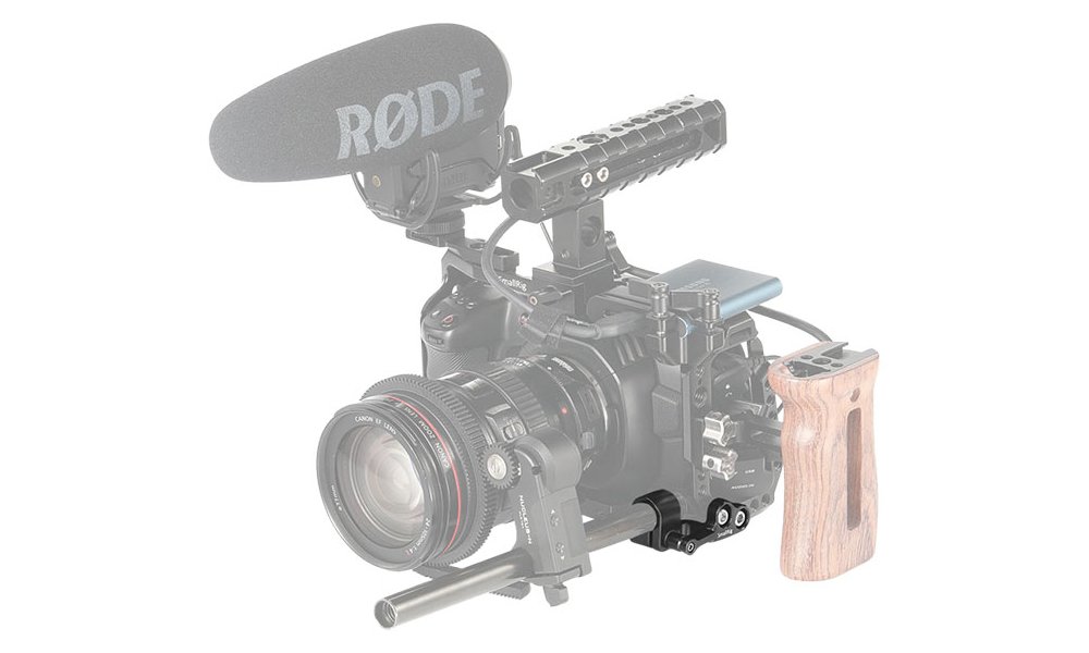 SmallRig DCS2279 15mm Single Rod Clamp for BMPCC 4K &amp; 6K Camera Cage