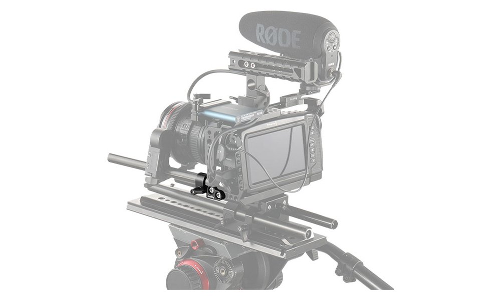 SmallRig DCS2279 15mm Single Rod Clamp for BMPCC 4K &amp; 6K Camera Cage
