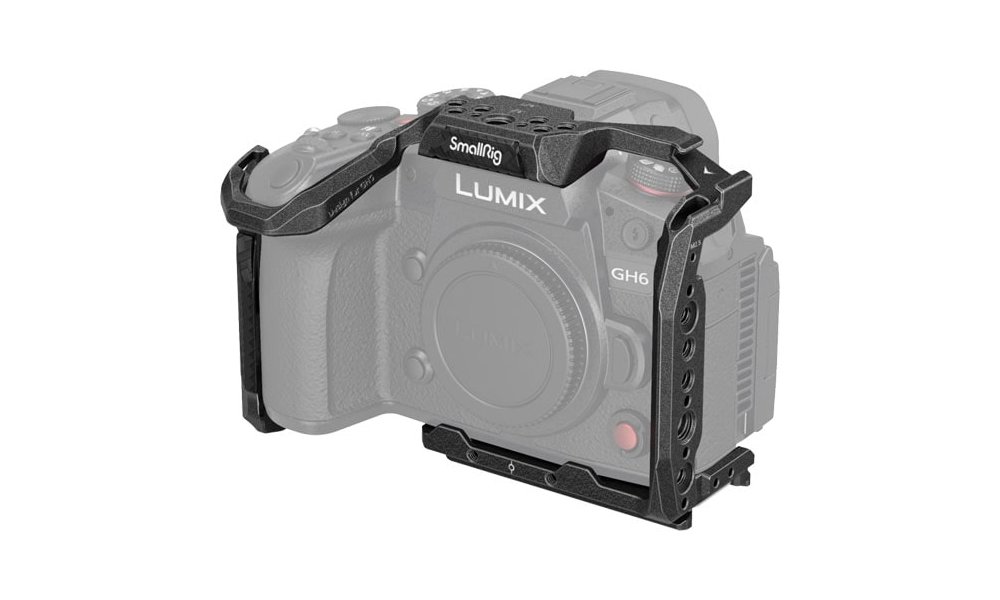 SmallRig 3440 Cage for Panasonic GH6 "Black Mamba"