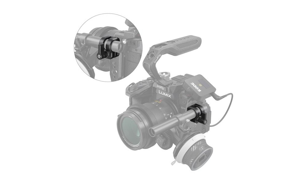 SmallRig 3598 Single Rod Clamp 12/15mm for Panasonic GH6