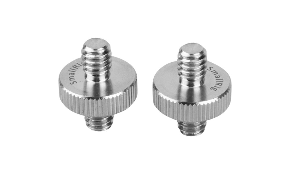 SmallRig 828 Double End Stud 1/4" thread (2-pak)
