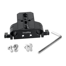 SmallRig 1674 Baseplate with 15mm LWS Rod Clamp