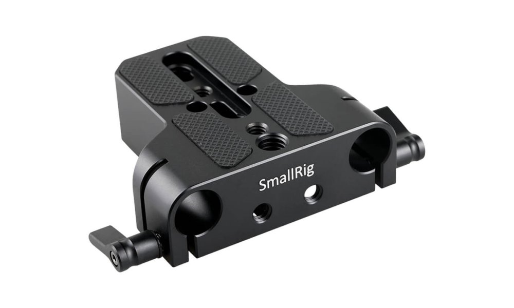 SmallRig 1674 Baseplate with 15mm LWS Rod Clamp