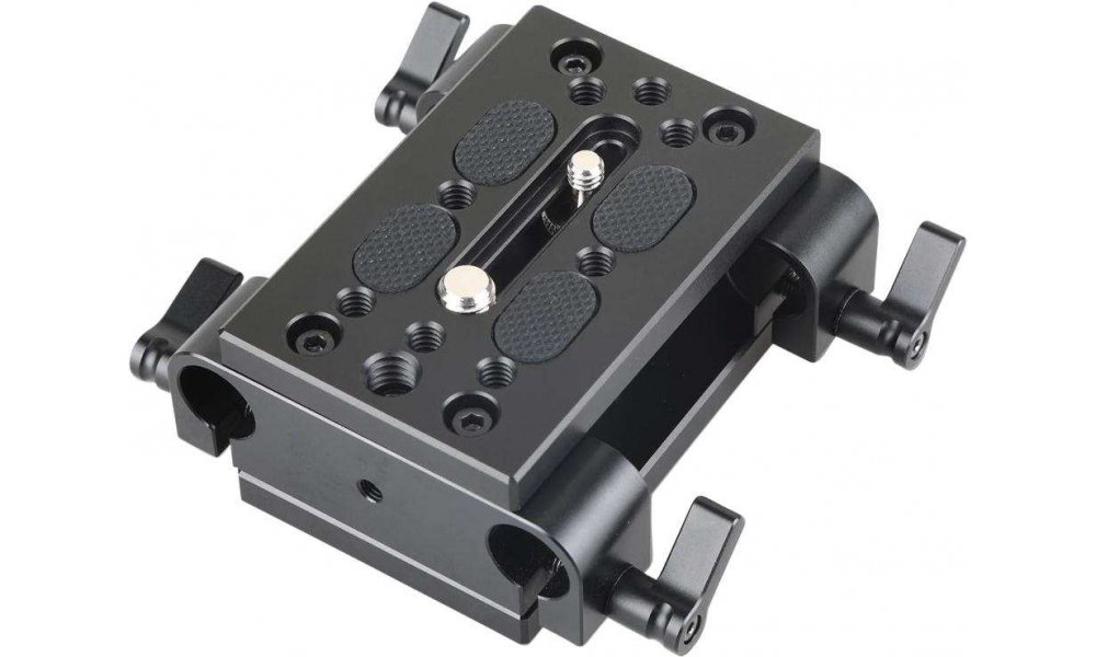 SmallRig 1798 Baseplate w/Dual 15mm Rod Clamp