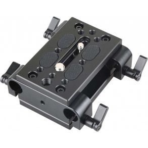 SmallRig 1798 Baseplate w/Dual 15mm Rod Clamp