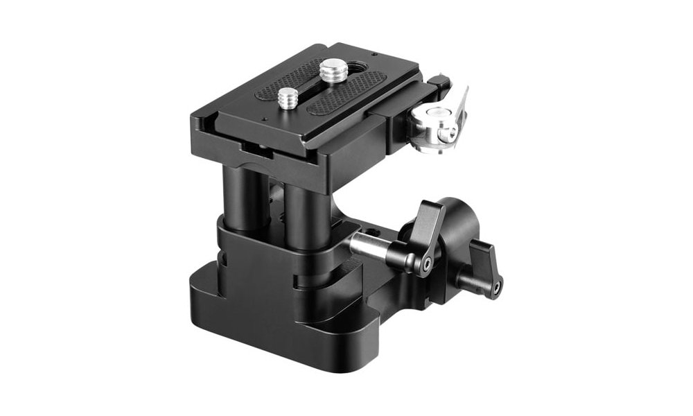 SmallRig 2092B Universal 15mm Rail Support System Baseplate