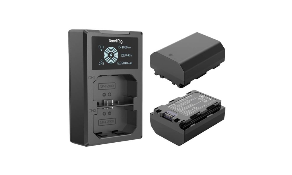 SmallRig 3824B NP-FZ-100 Battery &amp; Charger Kit