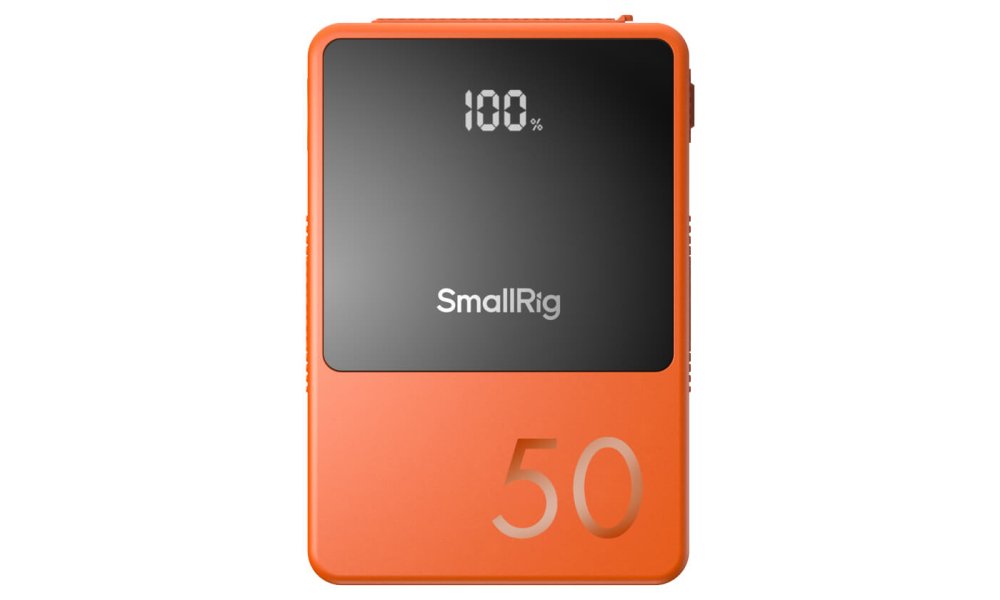 SmallRig 4871 Mini V-Mount Battery 50Wh (VB50, Orange)