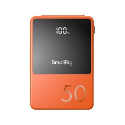 SmallRig 4871 Mini V-Mount Battery 50Wh (VB50, Orange)