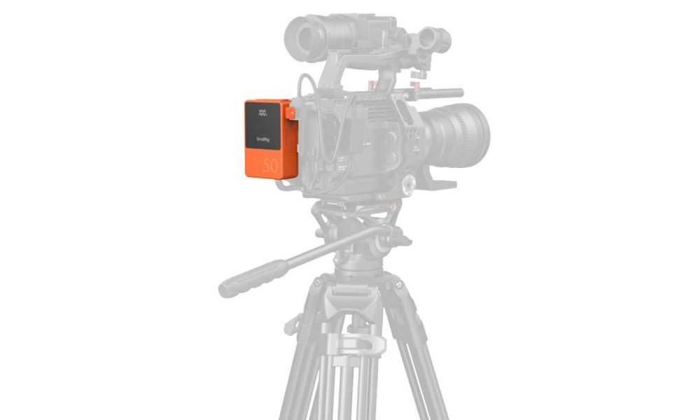SmallRig 4871 Mini V-Mount Battery 50Wh (VB50, Orange)