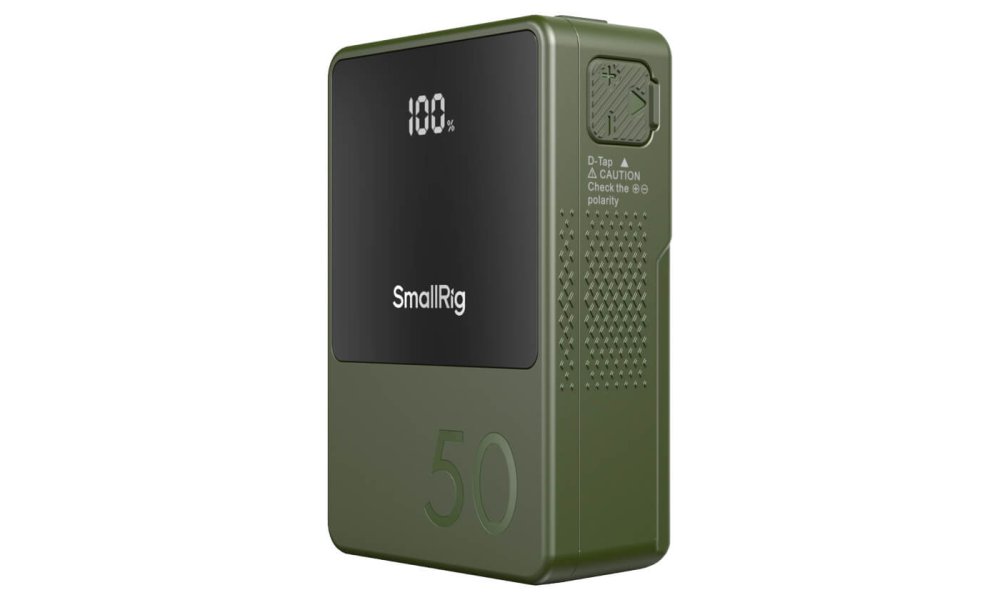 SmallRig 4872 Mini V-Mount Battery 50Wh (VB50, Green)