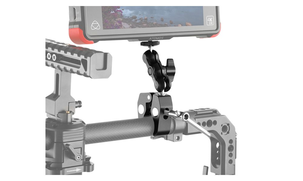 SmallRig 2164 Crab-Shaped Clamp w/ Ballhead M-Arm