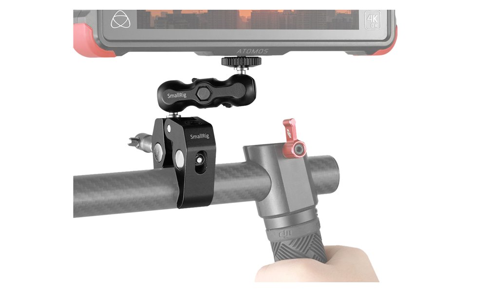 SmallRig 2164 Crab-Shaped Clamp w/ Ballhead M-Arm