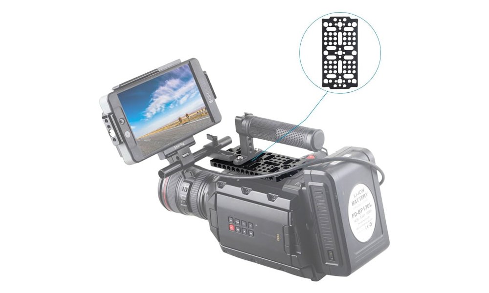 SmallRig 1681 Multipurpose Cheese Plate for Blackmagic URSA Mini