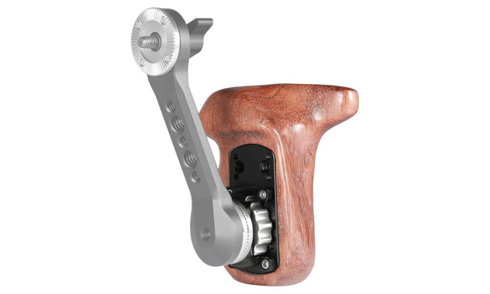 SmallRig 1941B Right-Side Wooden Grip w/ ARRI Rosette