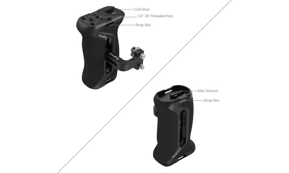 SmallRig 4015 Side Handle with 1/4" screws