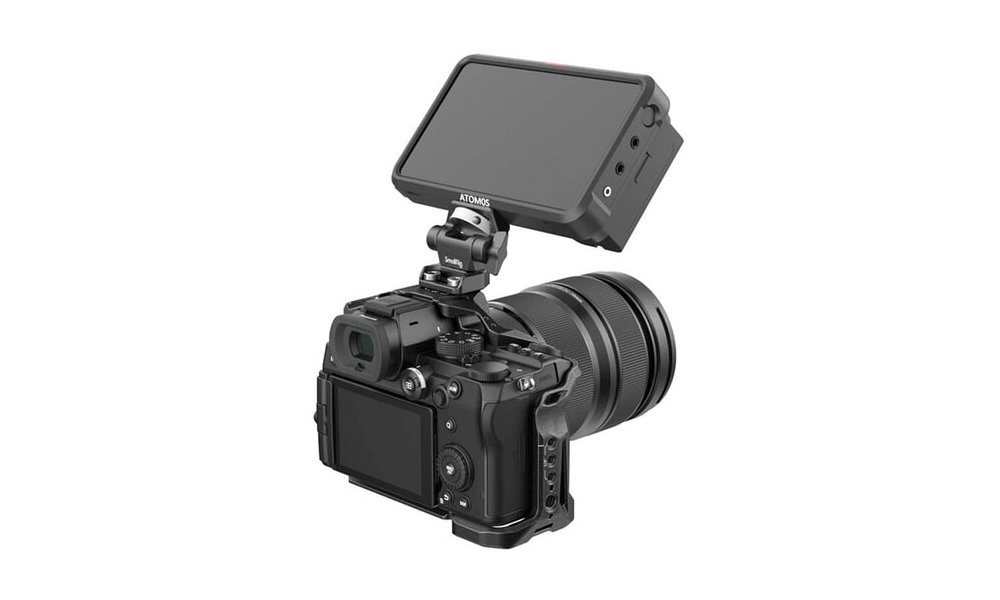 SmallRig 2904B Swivel and Tilt Adjustable Monitor Mount with 1/4"-20 Screws Mount