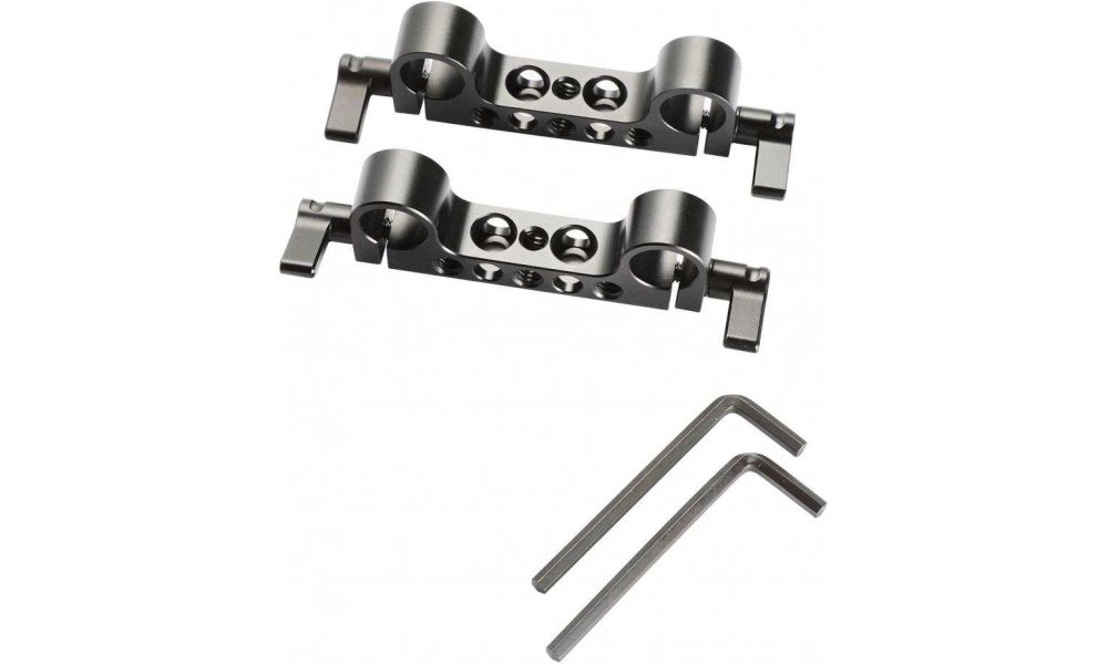 SmallRig 2061 Super Lightweight 15mm Railblock (2-Pack)
