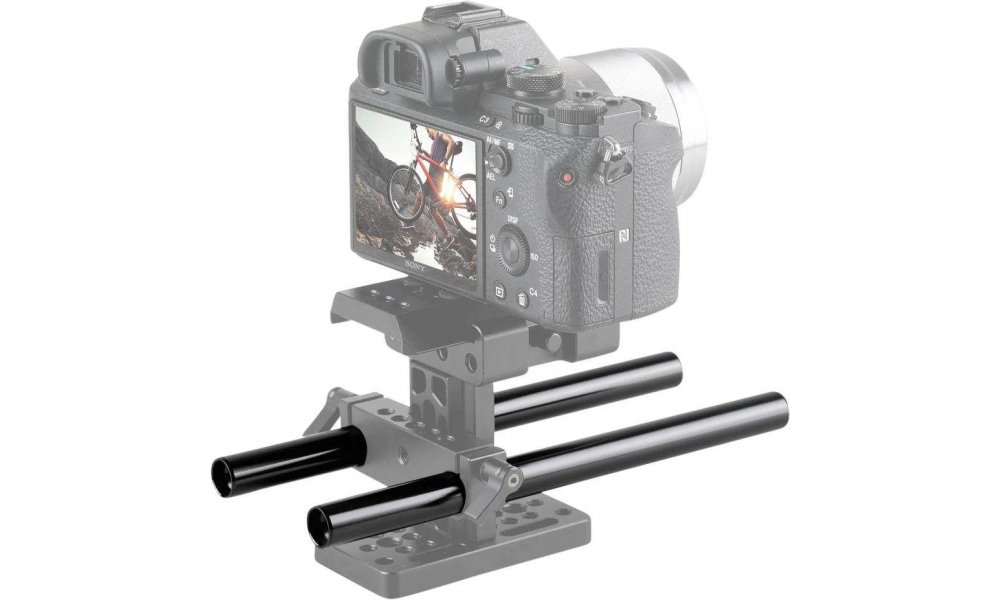 SmallRig 15mm Aluminium Rods (10 - 45cm) 2-pak