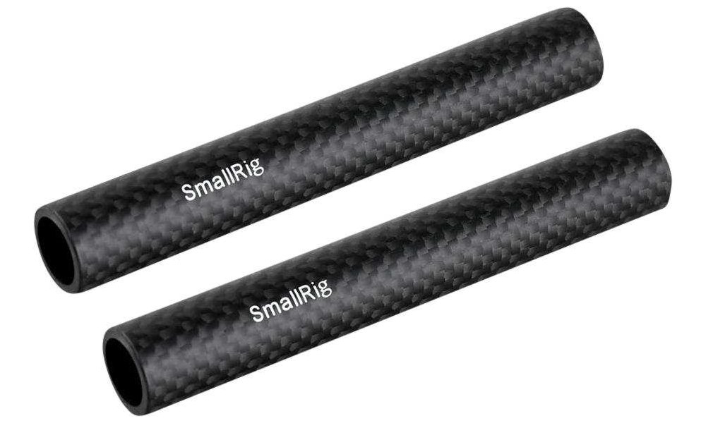 SmallRig 15mm Carbon Fiber Rods (10 - 45cm) 2-pak