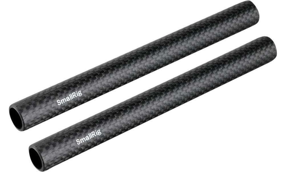 SmallRig 15mm Carbon Fiber Rods (10 - 45cm) 2-pak