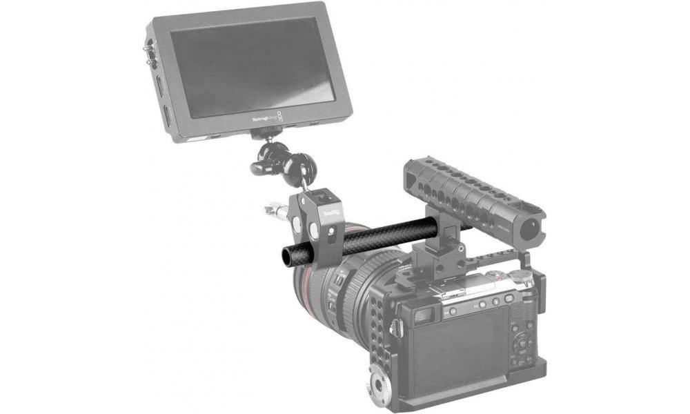 SmallRig 15mm Carbon Fiber Rods (10 - 45cm) 2-pak