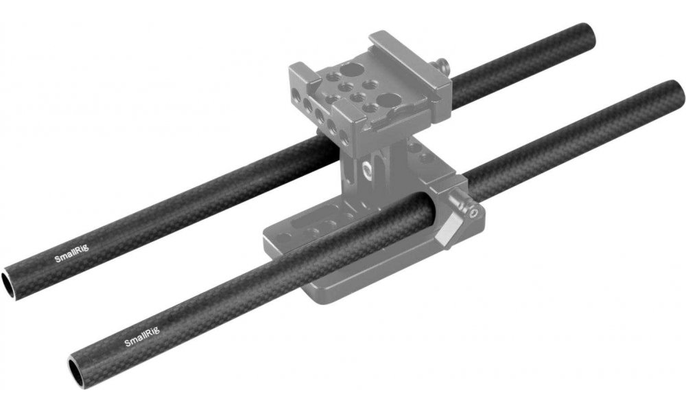 SmallRig 15mm Carbon Fiber Rods (10 - 45cm) 2-pak