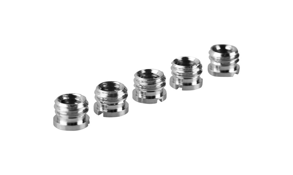 SmallRig 1610 1/4" to 3/8" Screw Adapter (5 pack)