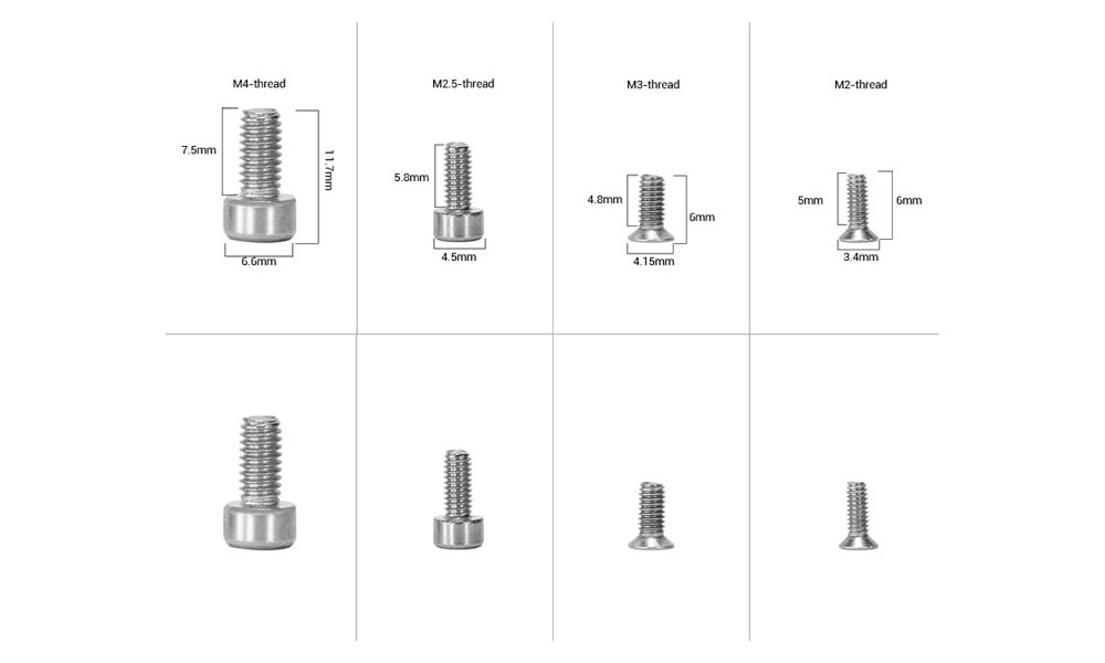 SmallRig AAK2326 Screw Set for Camera Accessories