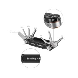 SmallRig x FILM RIOT 7-in-1 Folding Wrench Set with Multiple Angle Positioning