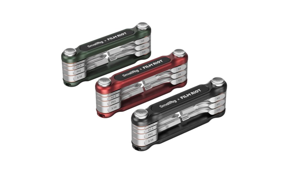 SmallRig x FILM RIOT 7-in-1 Folding Wrench Set with Multiple Angle Positioning
