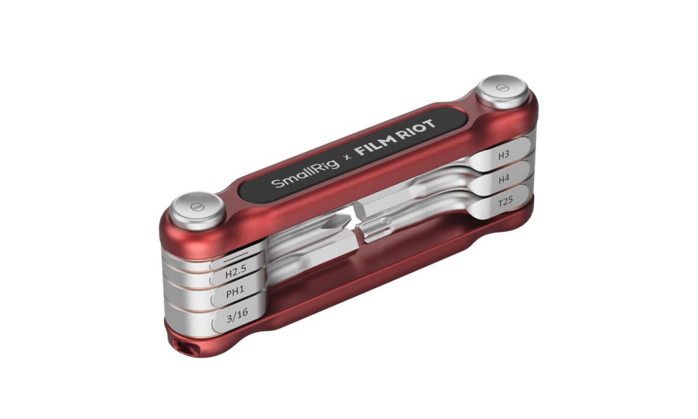 SmallRig x FILM RIOT 7-in-1 Folding Wrench Set with Multiple Angle Positioning