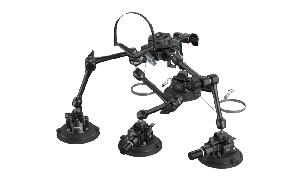 SmallRig 3565 Suction Cup 4-Arm with camera mount Kit SC-15K